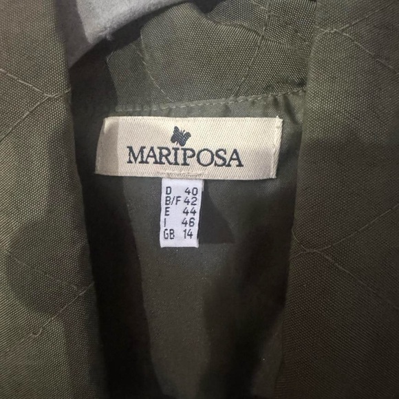 New Mariposa Women's Quilted Vest - Dark Green - Picture 3 of 3